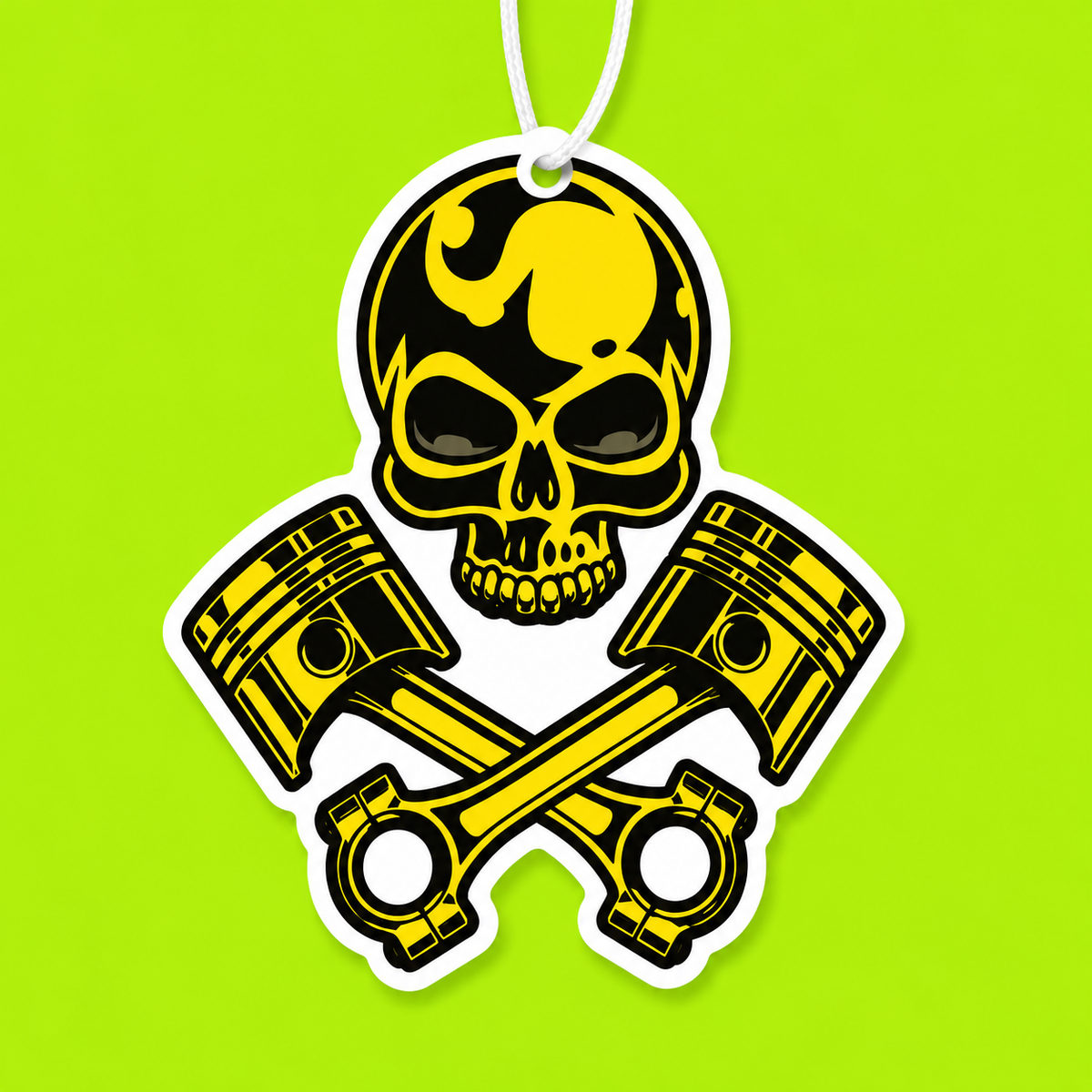 Motor Skull Air Freshener