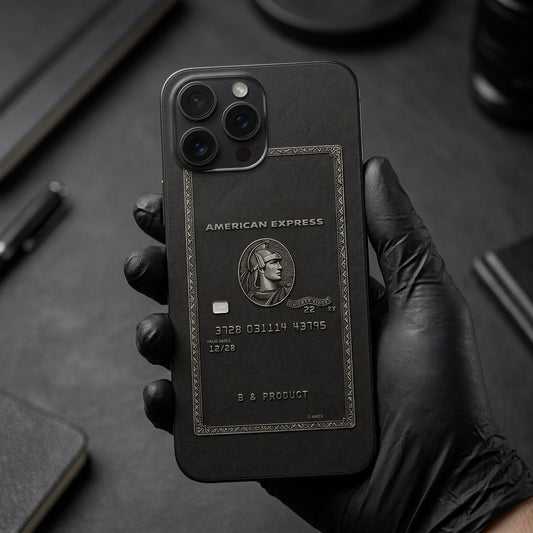 Midnight Black American express Skin