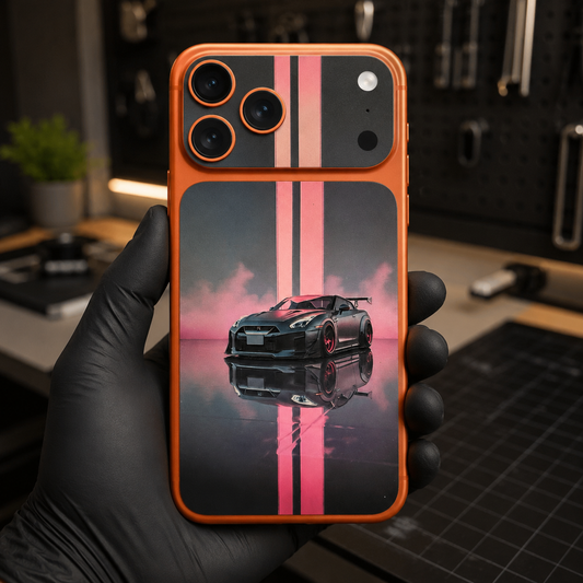 Neon GTR Racing Stripe Skin