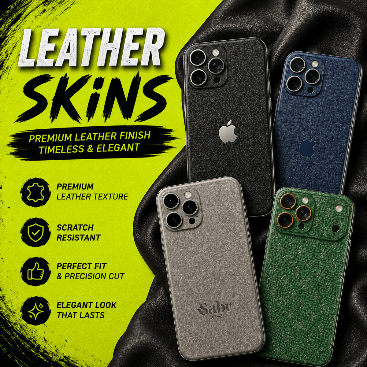 Leather Mobile Skins