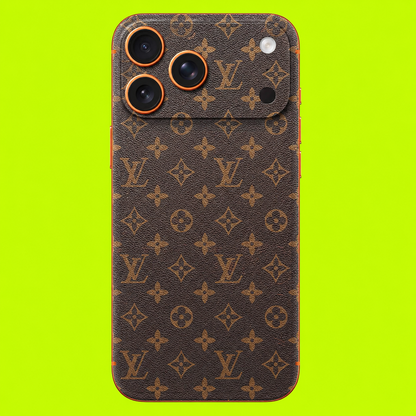  Louis Vuitton Brown Monogram Leather Skin