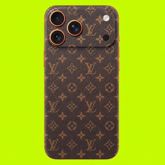  Louis Vuitton Brown Monogram Leather Skin