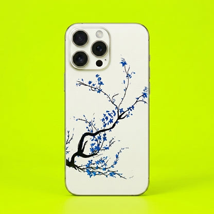 Blue Blossom Transparent Skin