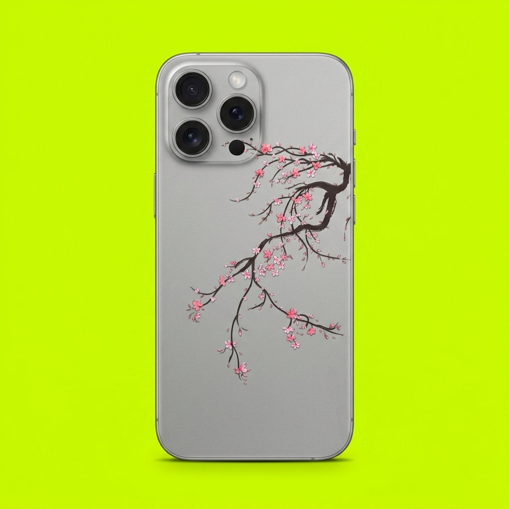 Pink Blossom Transparent Skin