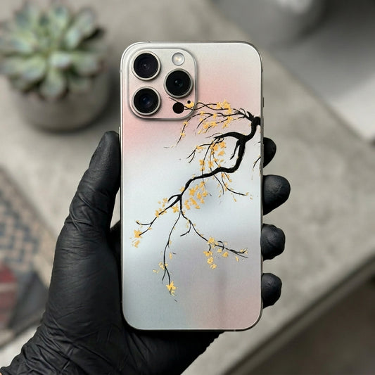 Yellow Blossom Transparent Skin