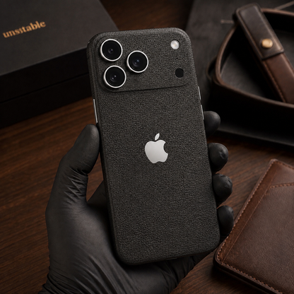 Black Leather Skin