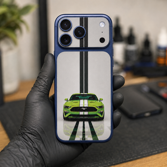 Green Mustang Racing Skin