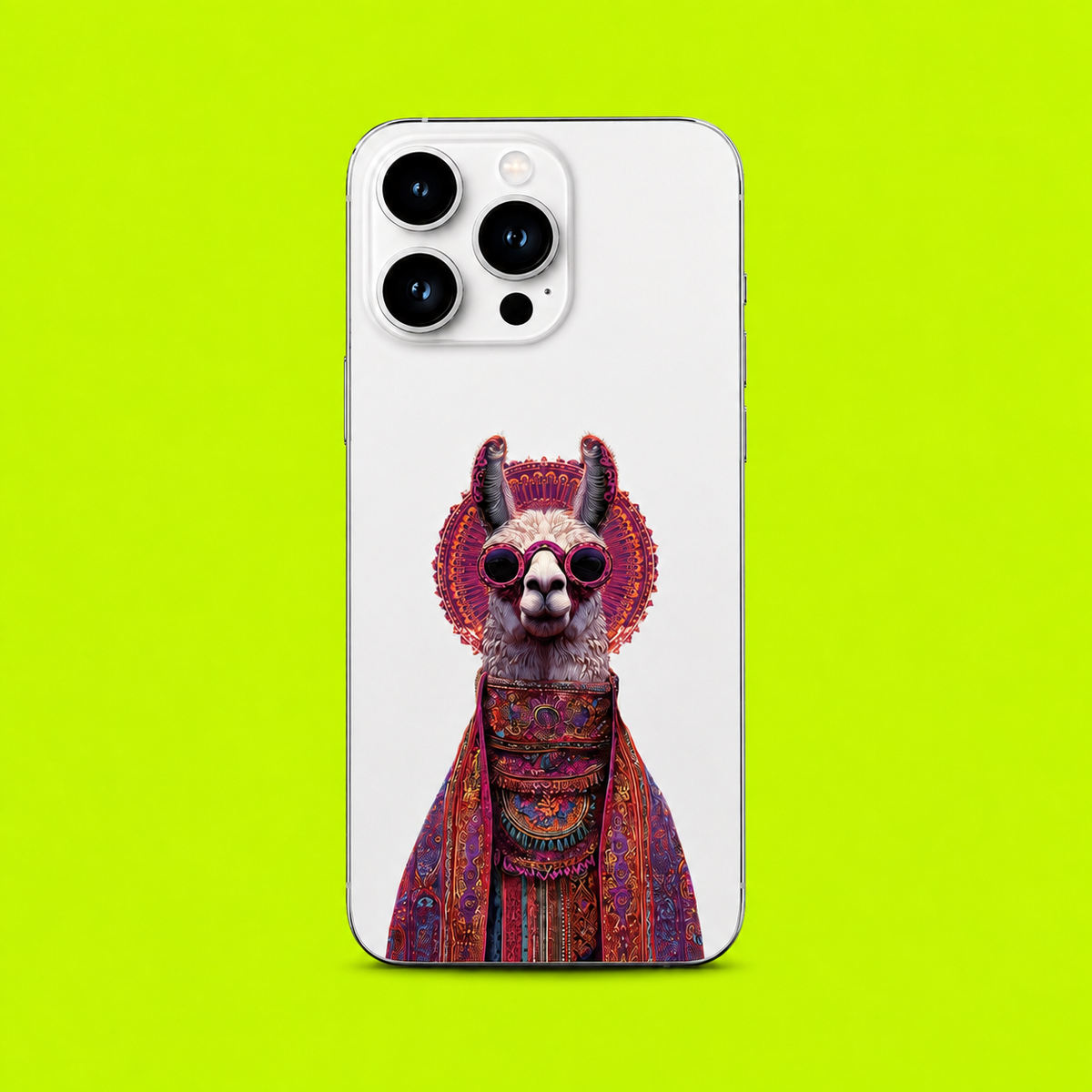Folk Llama Transparent Skin