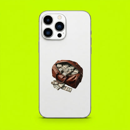 Money Bag Hustle Transparent Skin