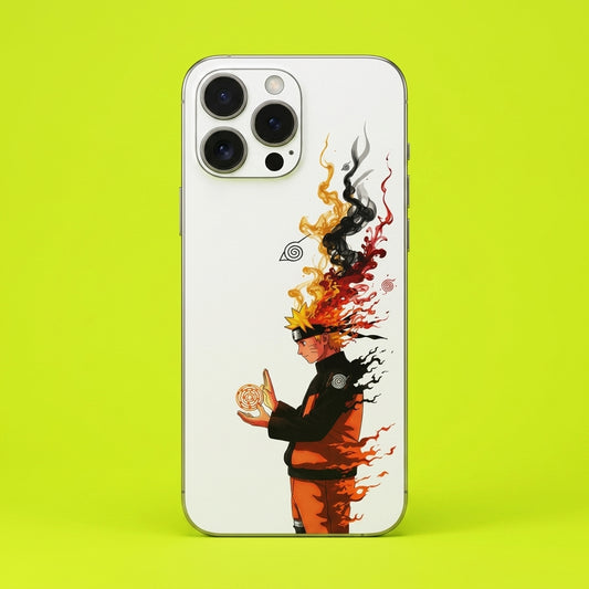 Naruto Flame Rasengan Transparent Skin