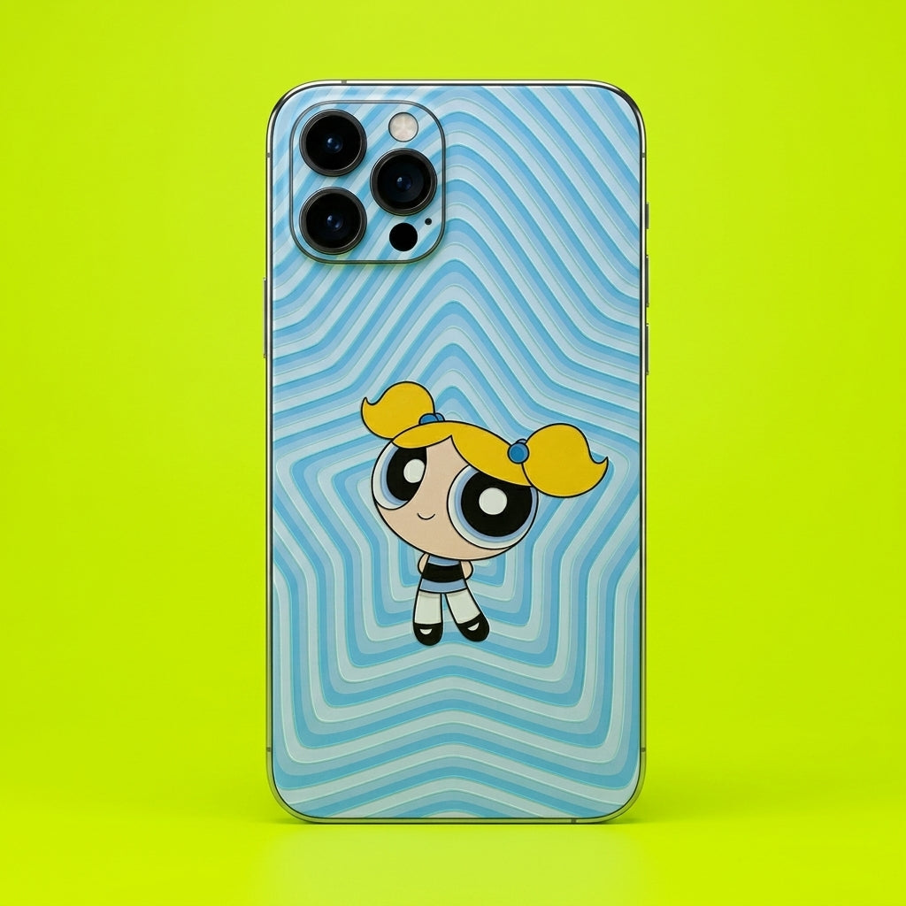 Bubbles Retro Wave Skin