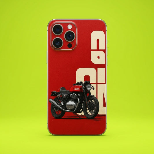 Royal Enfield Retro Red Skin