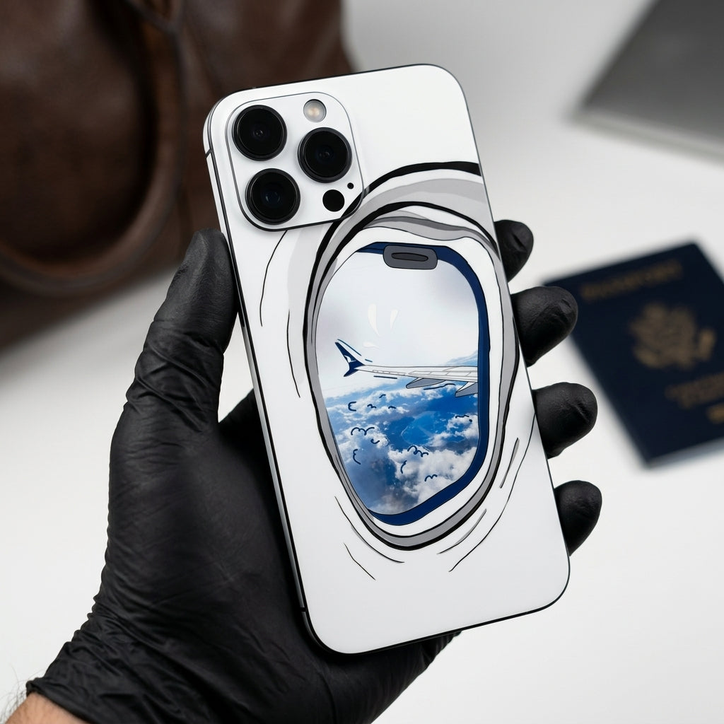 Window Seat Wanderlust Transparent Skin